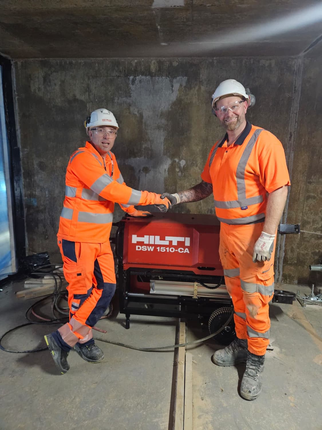 Investing in Precision: Our New Hilti DS WS 1510-CA Wire Saw